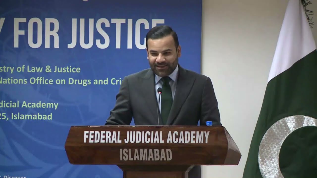 Vote of Thanks by Barrister Aqeel Malik at Annual Symposium for Judges on “Technology for Justice”