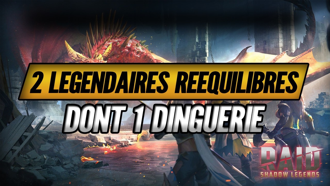 2 Purges Rééquilibrées : 2 Légendaires dont 1 Dinguerie ! - Raid Shadow Legends