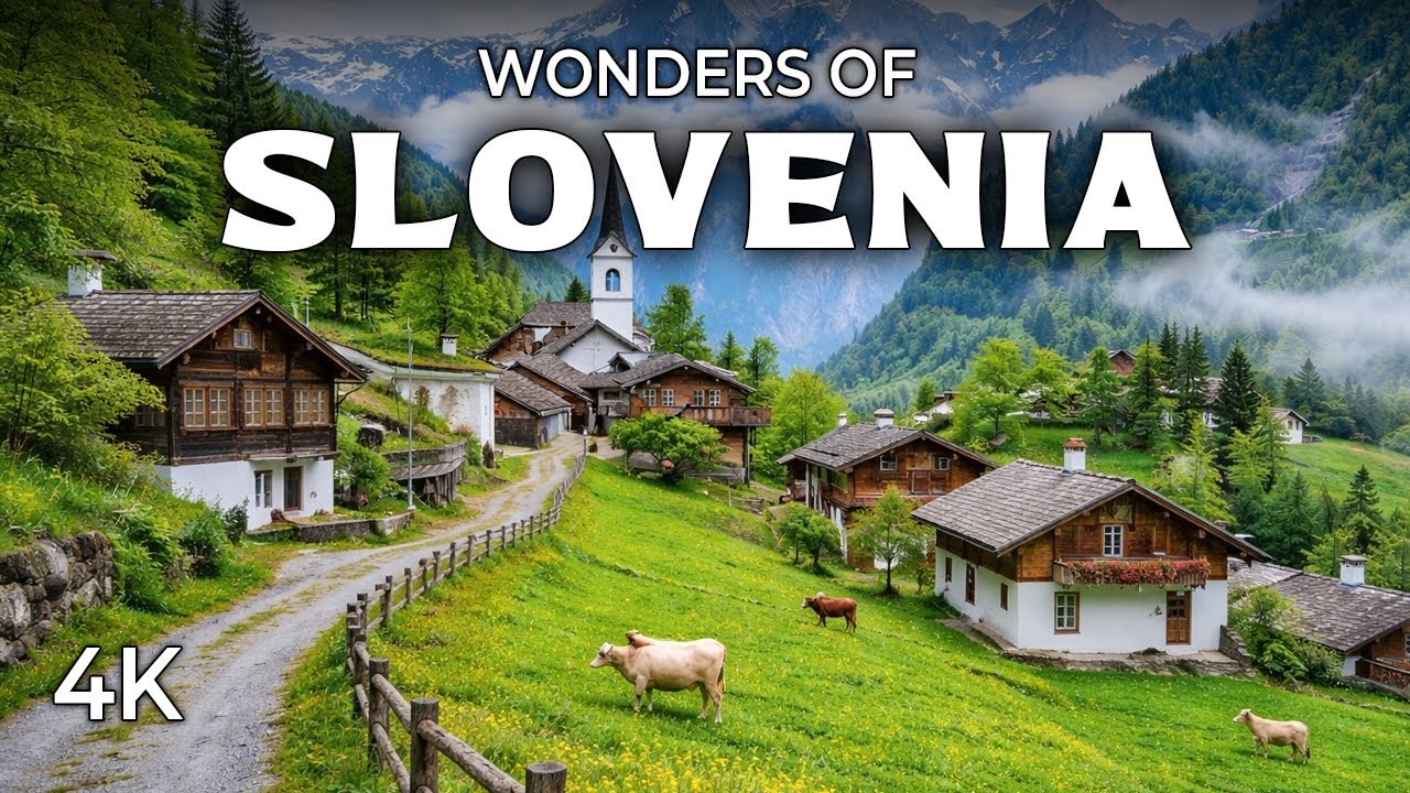 Slovenia 4K | Heaven In The Alps – Emerald Lakes, Green Valleys & Fairytale Villages