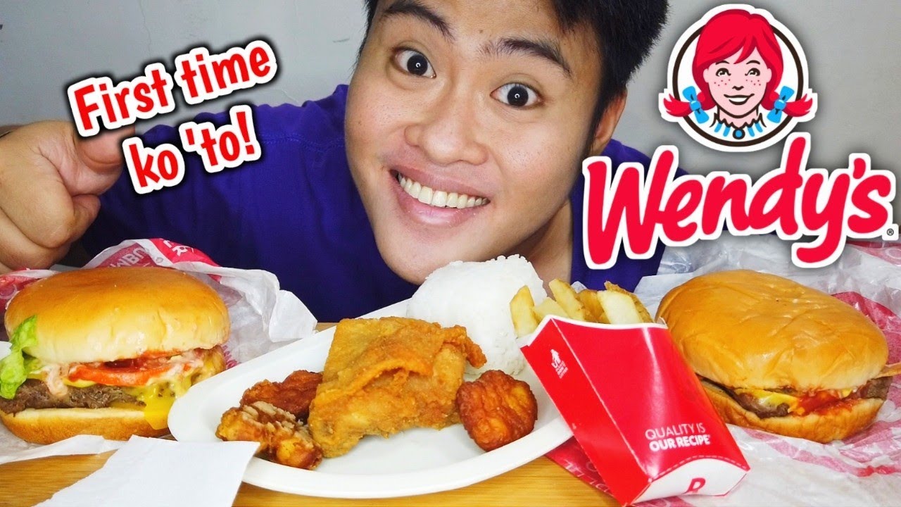WENDY'S MUKBANG ft. FRIED CHICKEN WHATTABOX | BACONATOR | DAVE'S BURGER | MUKBANG | PHILIPPINES