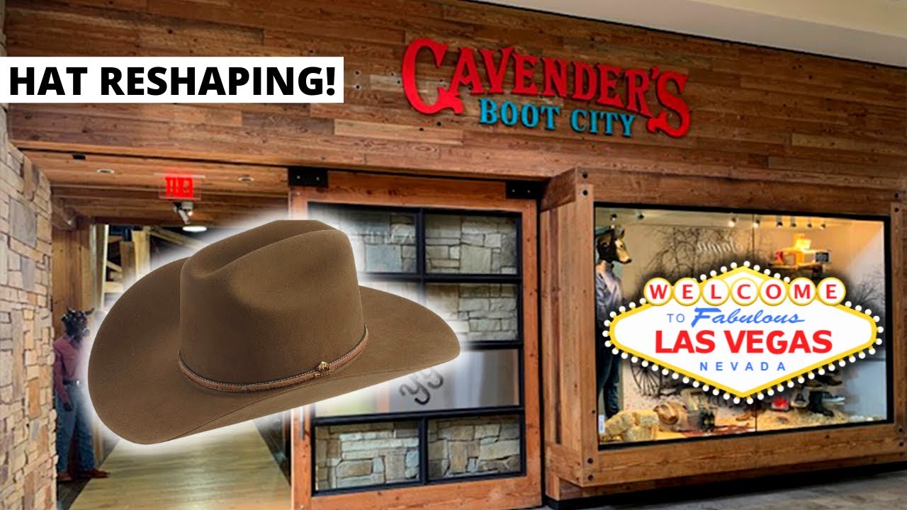 Stetson Cowboy Hat Reshaping | Cavender's Las Vegas