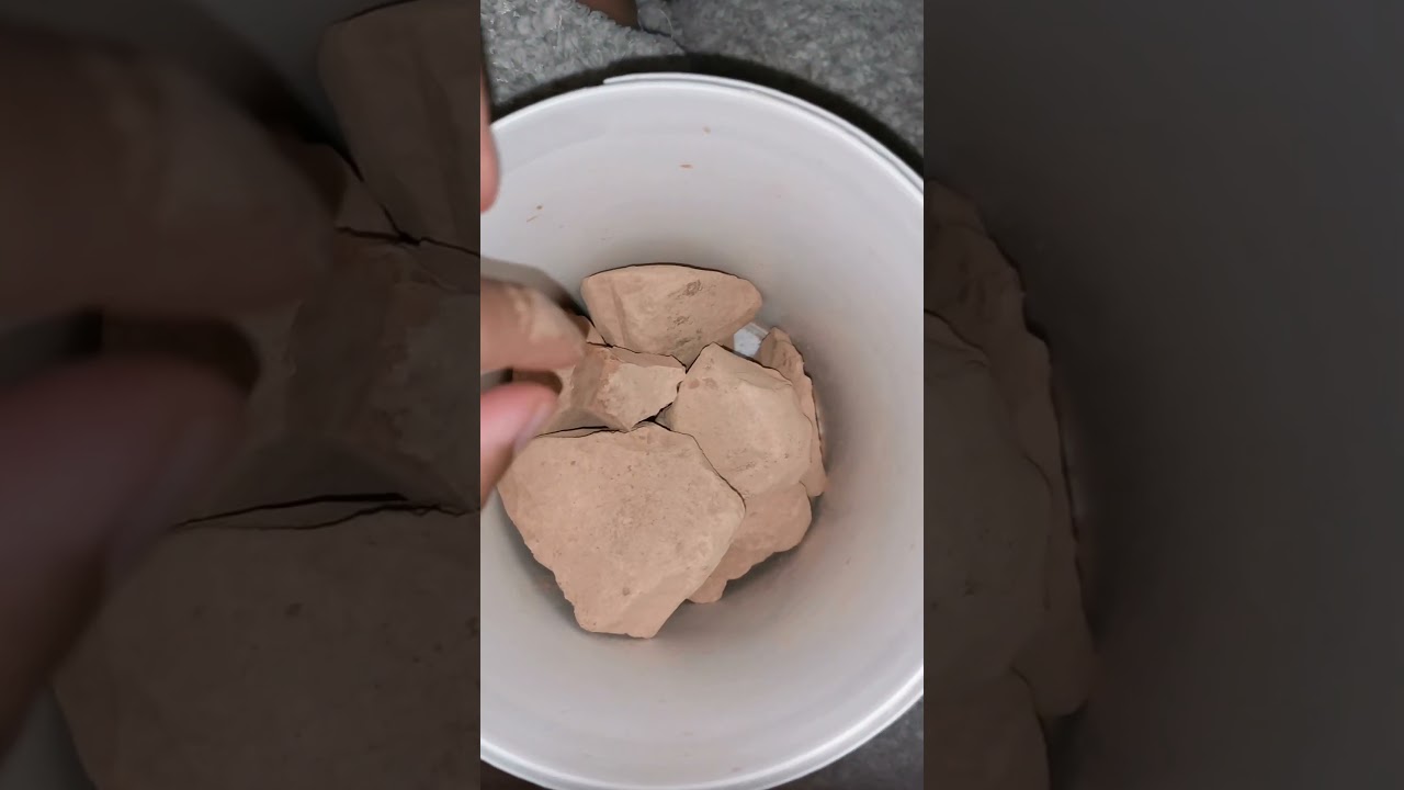 Clay Crunching - Jan edition #clay #asmr #viral #asmrsounds #crunchsounds