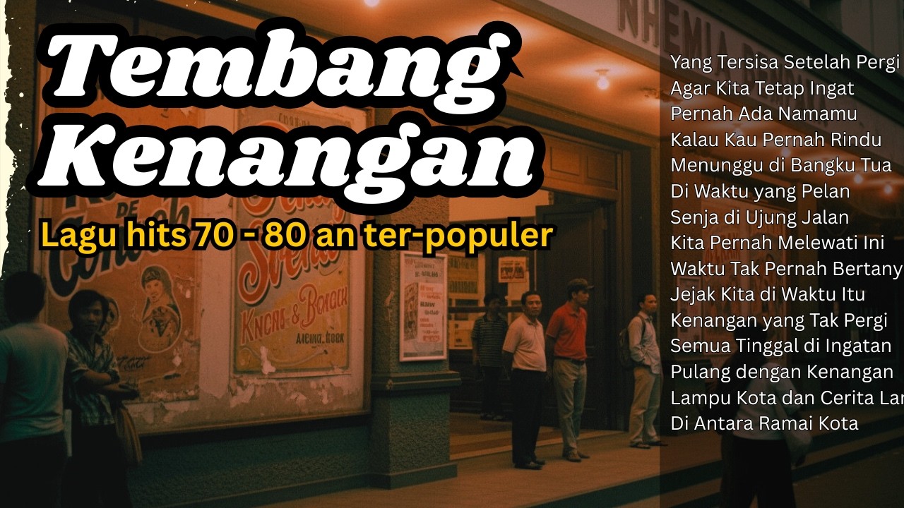Nostalgia Lagu Lawas Indonesia | Tembang Kenangan 80an Untuk Perjalanan | Pop Jadul Terpopuler