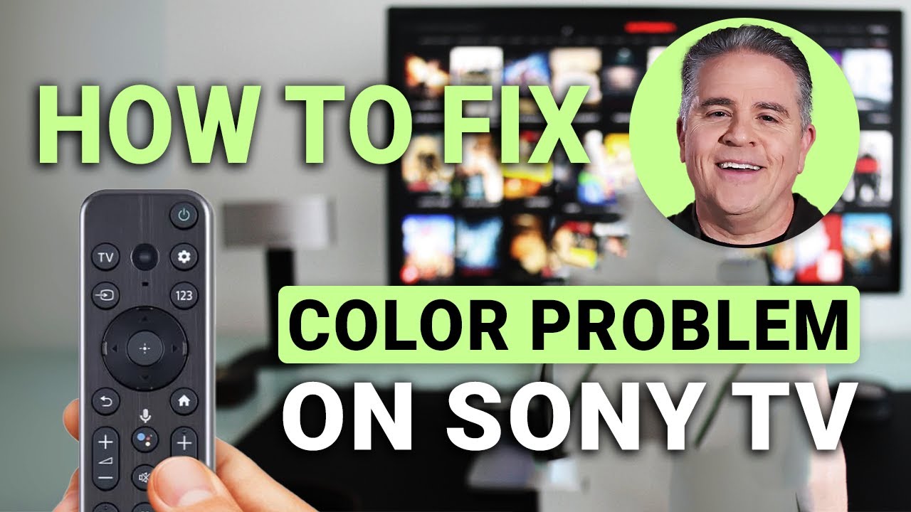 Как исправить проблему с цветом на телевизоре Sony: КРАТКОЕ руководство!