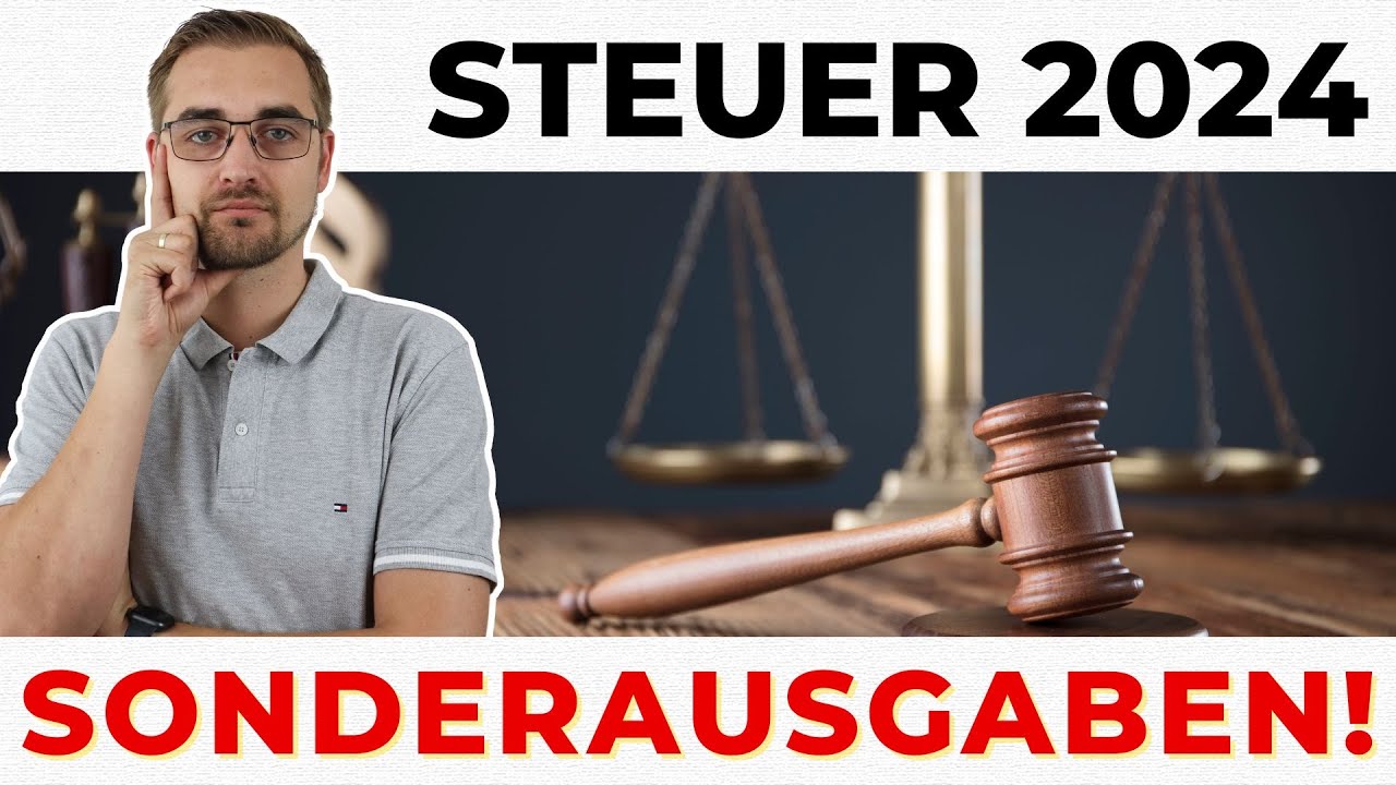 STEUERERKLÄRUNG 2024: ANLAGE SONDERAUSGABEN RICHTIG AUSFÜLLEN! Einkommensteuererklärung Anleitung!