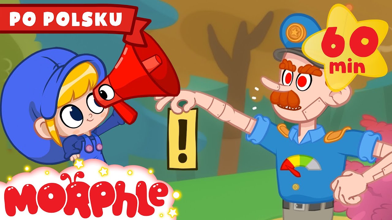 Elektryczny policjant się popsuł ❣️ Magiczny stwór Morphle ❣️ Zabawne bajki dla dzieci po polsku