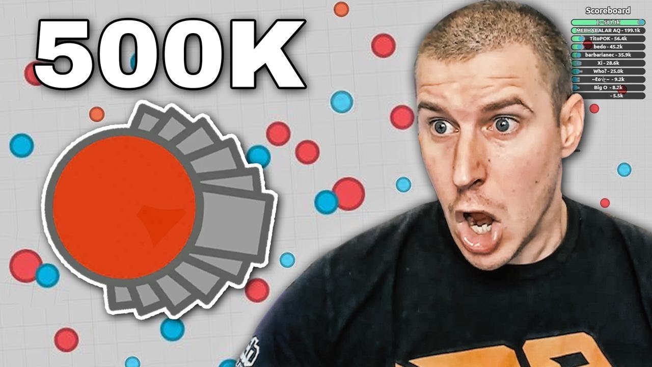 MATO A UN JUGADOR CON +500.000 PUNTOS - DIEP.IO