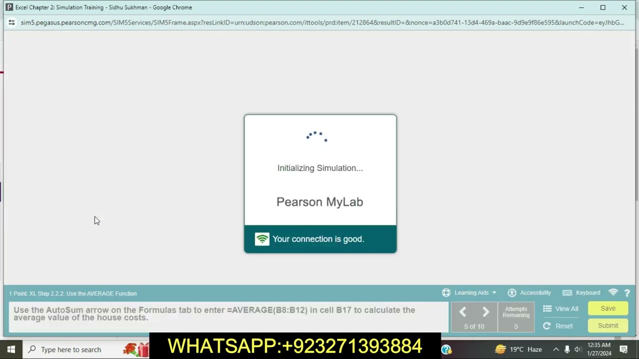Excel Chapter 2 Simulation Training | Chapter 2 Simulation Training | Simulation Training