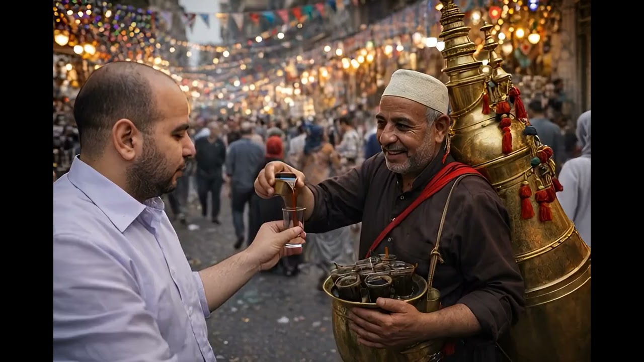 اجواء رمضانيه فى المعز وكل عام وانتم بخير #رمضان #يوتيوب