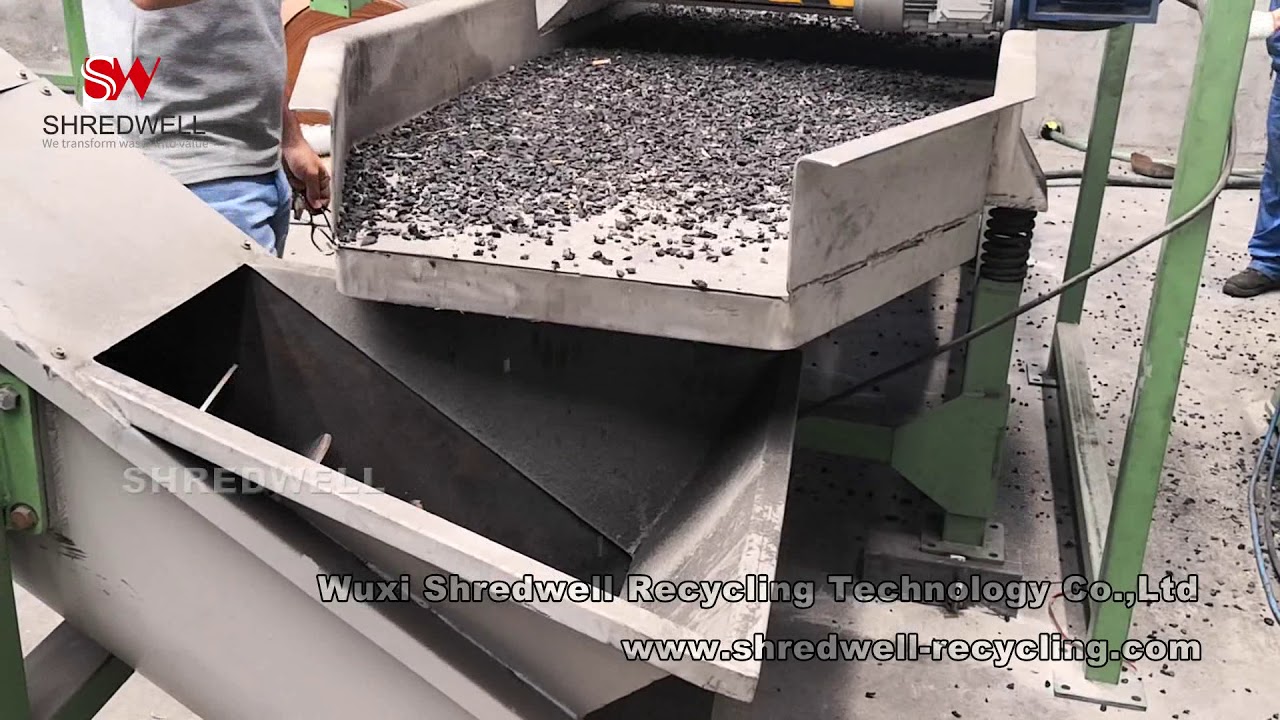 Rubber Granulator for 3-4mm rubber crumb for Oman