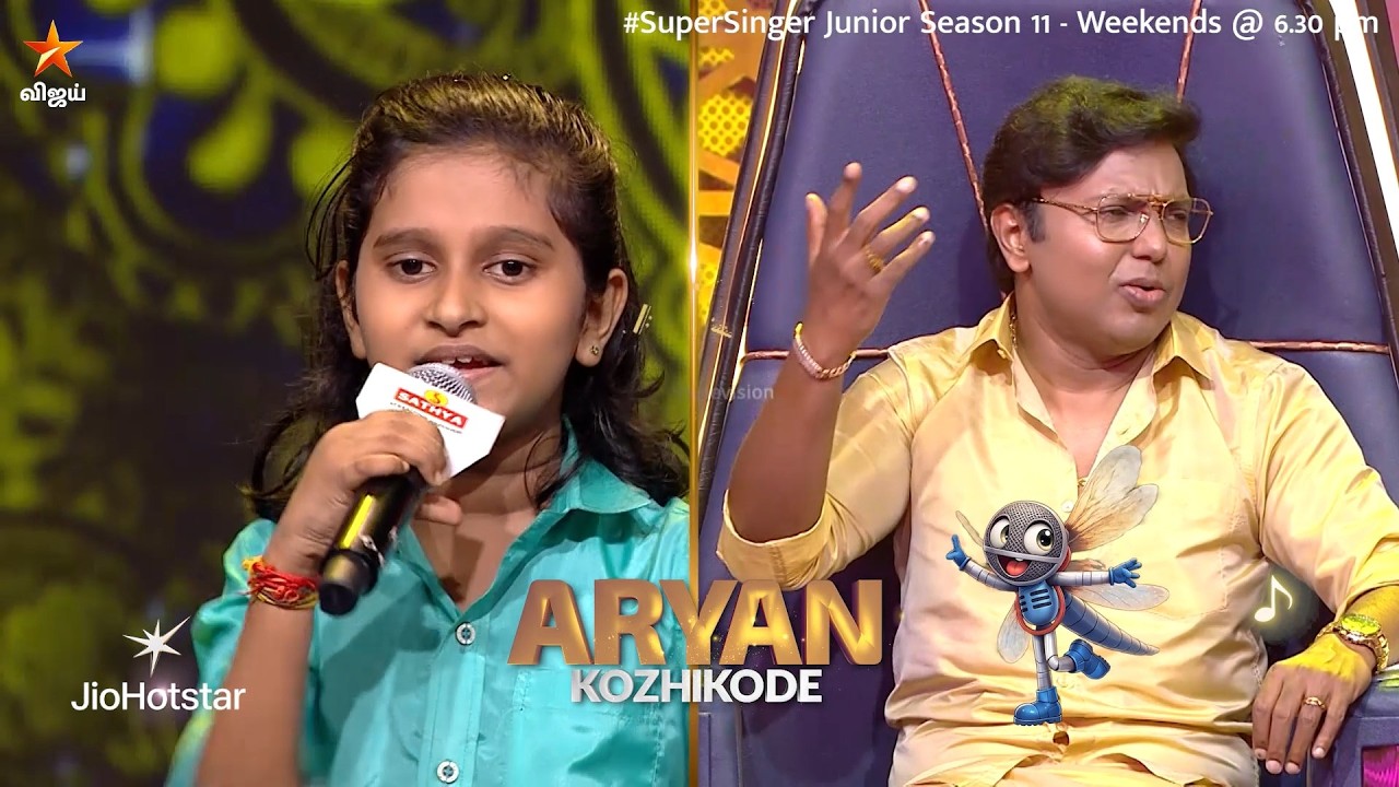 Usalampatti Penkutti Song by #Aryan & #Deepavarshana 😍❤️| Super Singer Junior 11 | Episode Promo