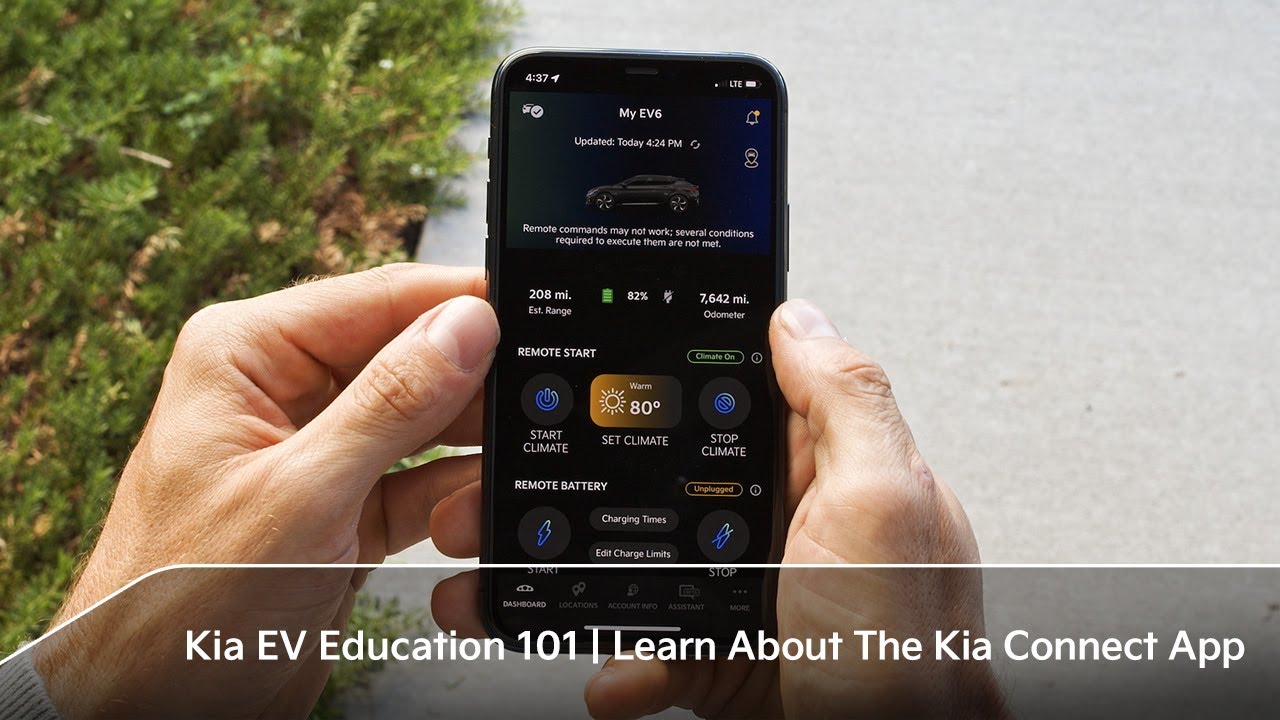 Kia EV Education 101 | Learn About the Kia Connect App