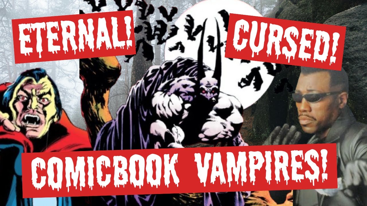 Drawn in Blood: Vampires Through Comic Book History!