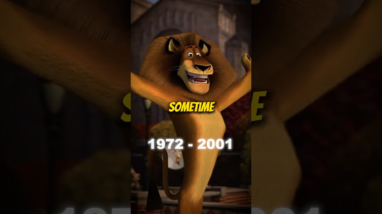 How old is Alex The Lion?! #madagascar #kingjulien #dreamworks #animation #penguins