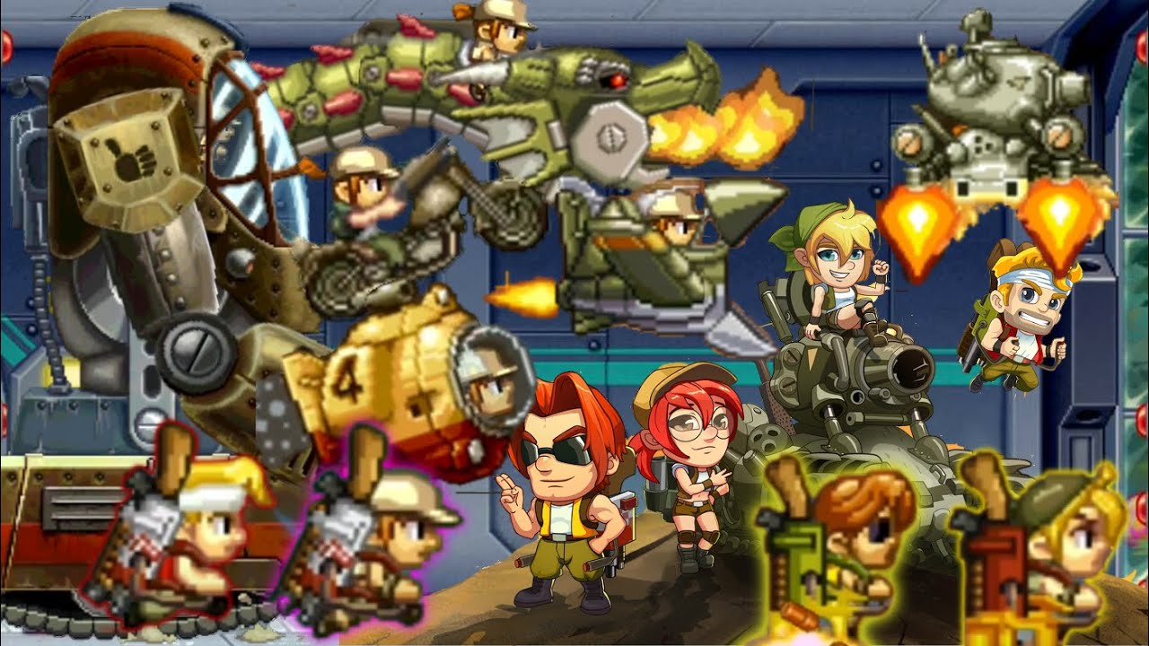 Jetpack Joyride: Metal Slug Collab - All New Units Gameplay Showcase