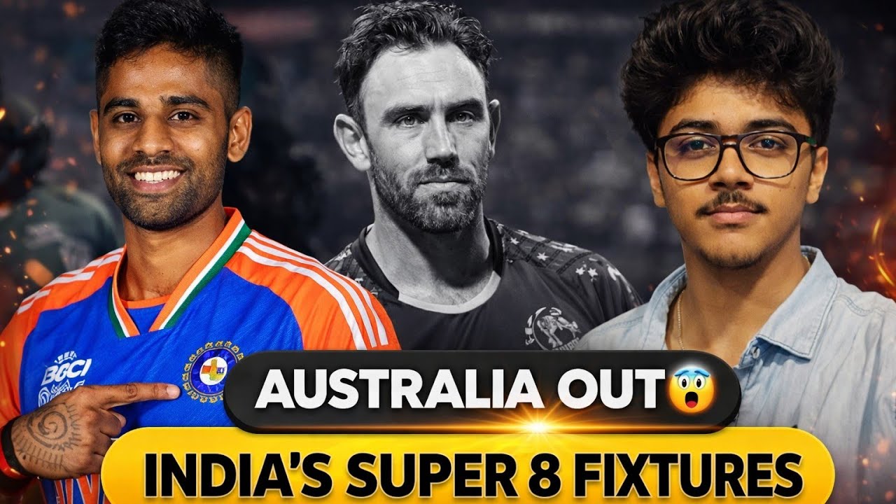INDIA SUPER 8 FIXTURES🇮🇳 || AUSTRALIA OUT OF 2026 T20 WORLD CUP😱 #t20worldcup #worldcup #cricket 
