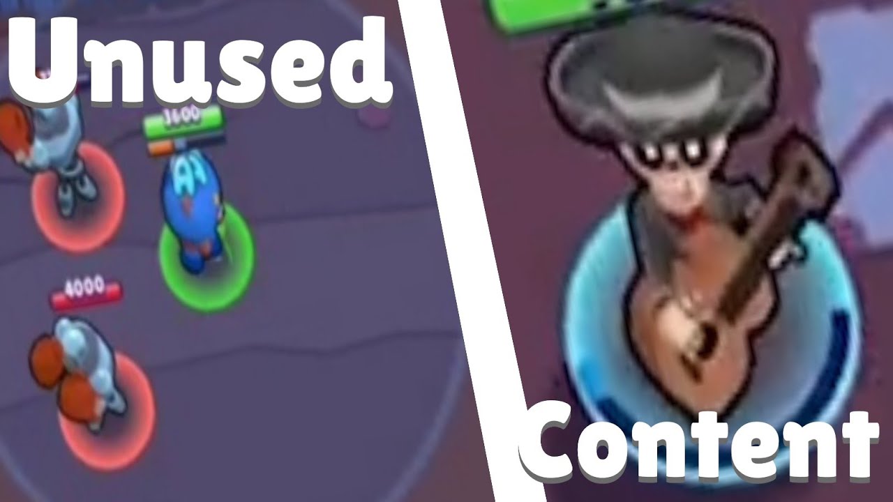Brawl Stars TOP 15 Unused Content (Jacky prototype/Unused Shade hypercharge,and MUCH MORE)