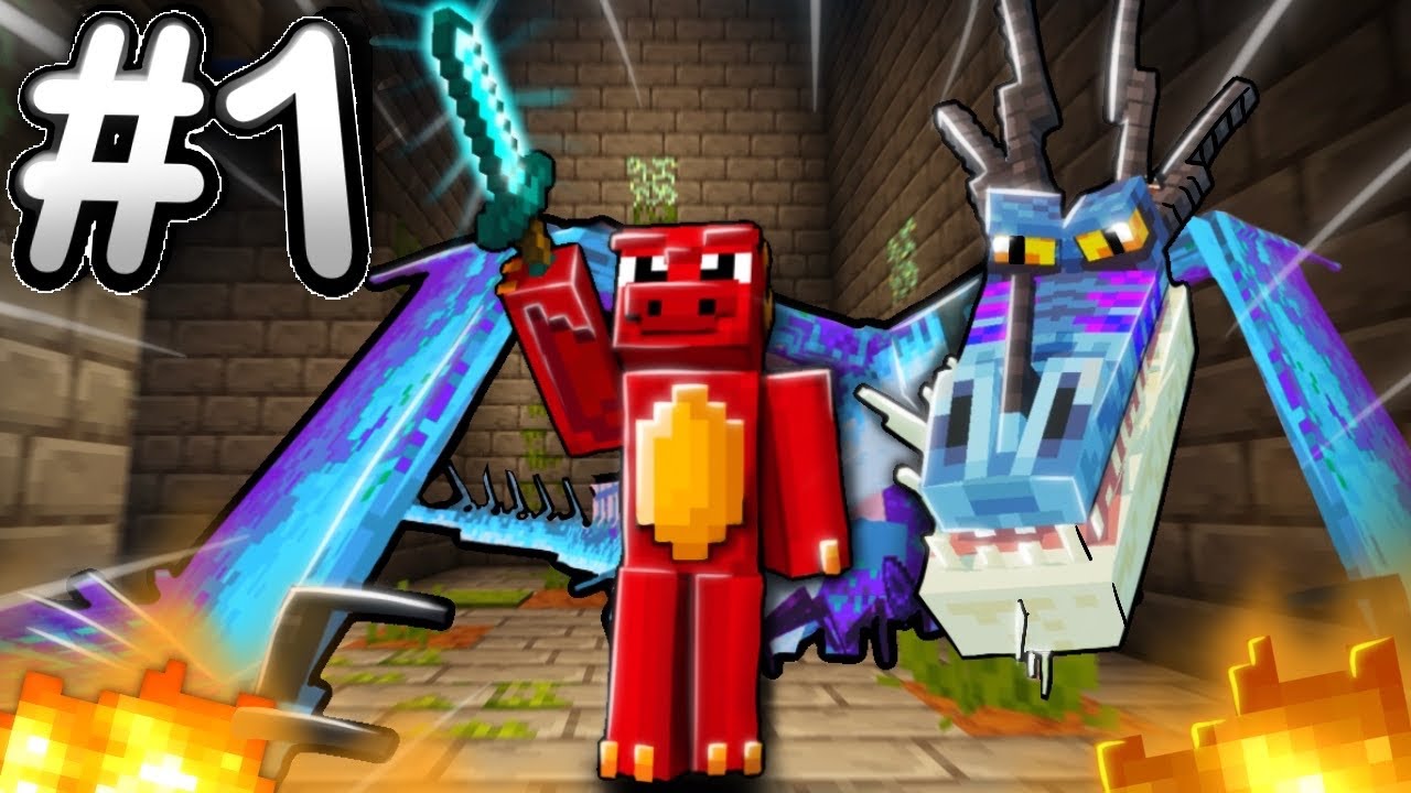 THE FIRST TRIAL | Minecraft: The Dragon Games EP 1