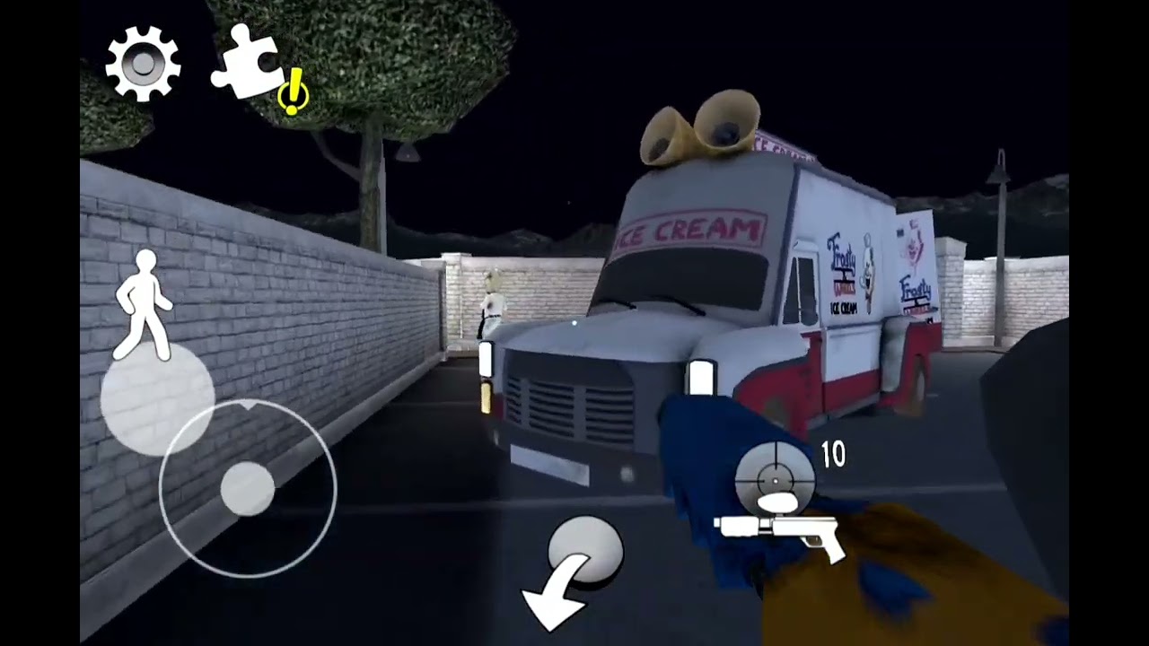 Psikopat dondurmacıdan arkadaşımı kurtardım | Ice scream 1
