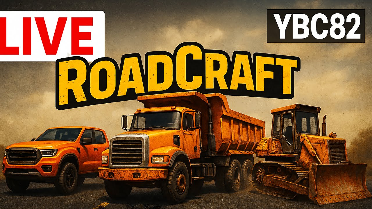RoadCraft Adventure! &ndash;  First Stream | Trucks Builds & Challenges 🚚
