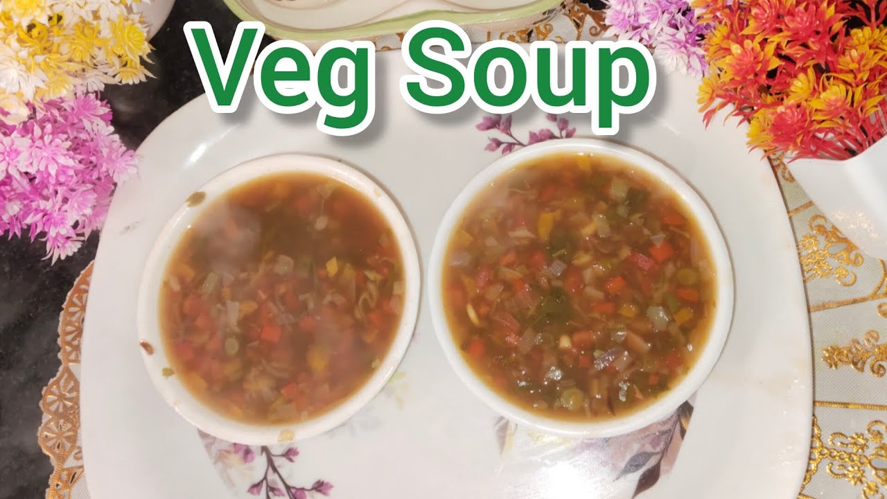 सर्दियों मे बनाए HOT&VEG SOUPll#wintersoup #foodlover #souprecipe #healthyfood 