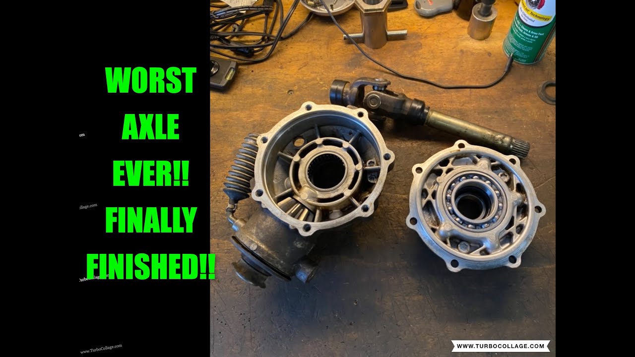 LTZ250 REAR AXLE PART 2