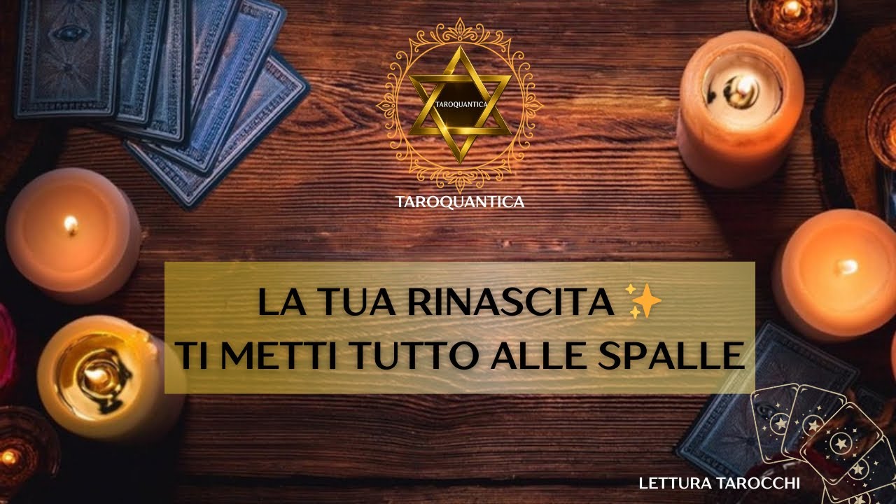 ✔️UNA GRANDE RIVINCITA PER TE🔮TI METTI TUTTO ALLE SPALLE E RINASCI