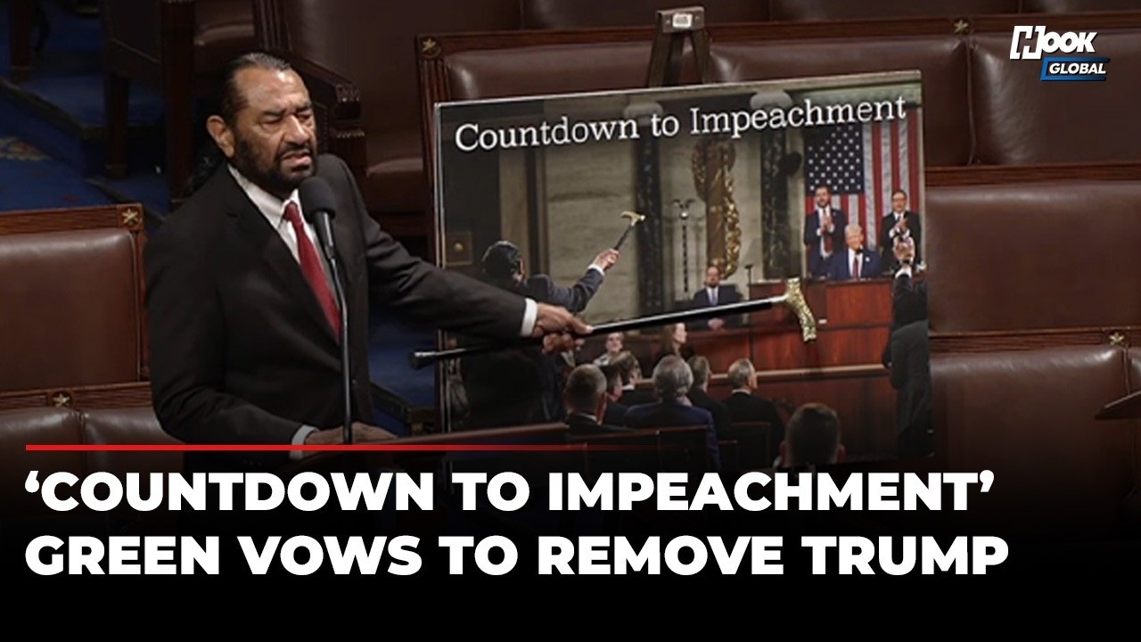 Al Green Announces In Congress: ‘We Are In A Countdown For Another Impeachment’ | US News | Trump