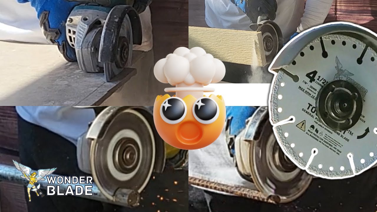 ONE Blade to Cut it All? The Best Angle Grinder Blade You've Ever Seen - WonderBlade&trade;