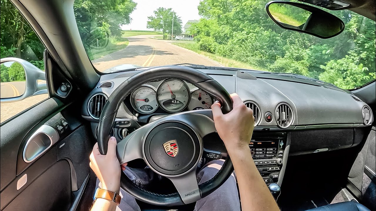 2009 Porsche Cayman S - POV Test Drive (Binaural Audio)