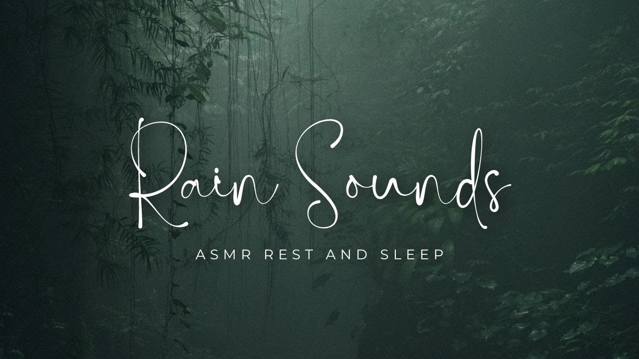 RAIN sounds for relaxation and sleep.