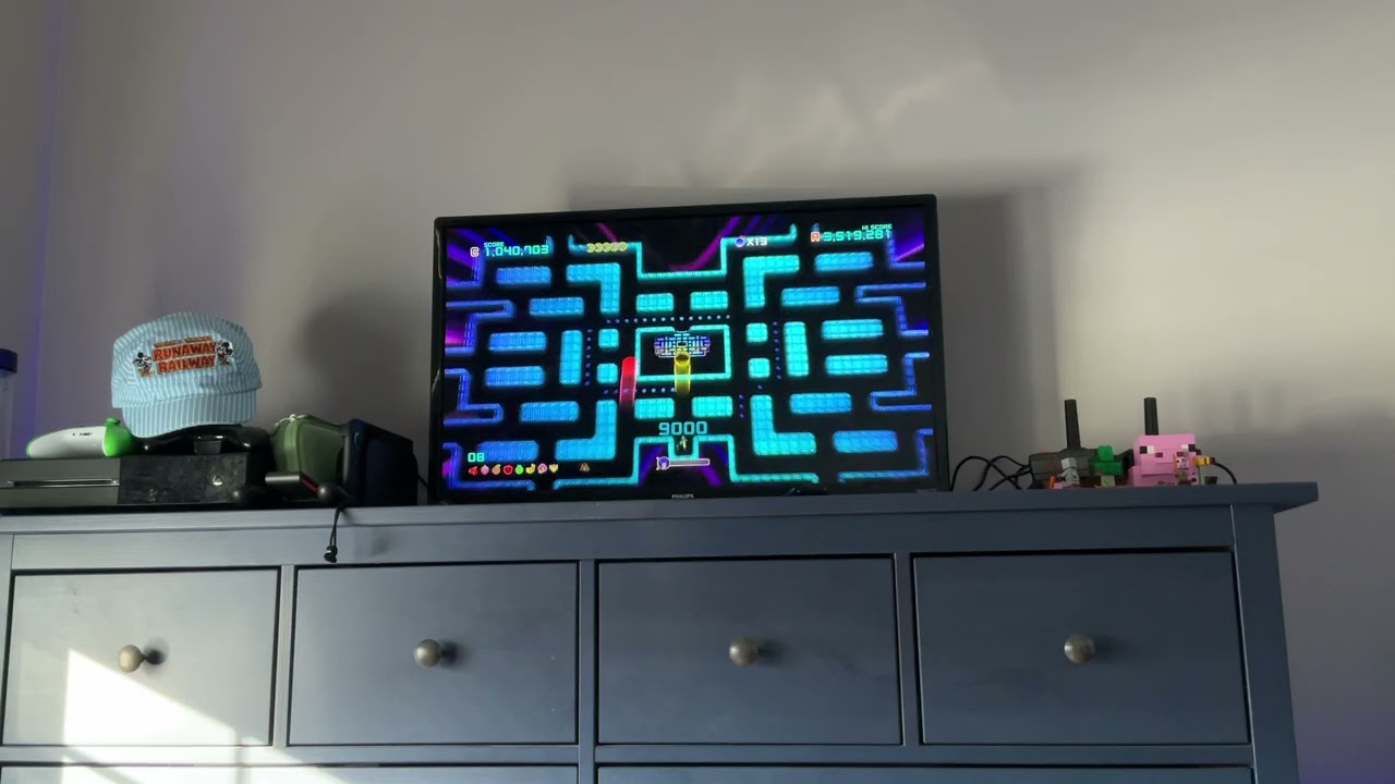 Pac-Man Championship Edition 2 | Championship II: Single Train, Scored 3,949,853 (Switch)
