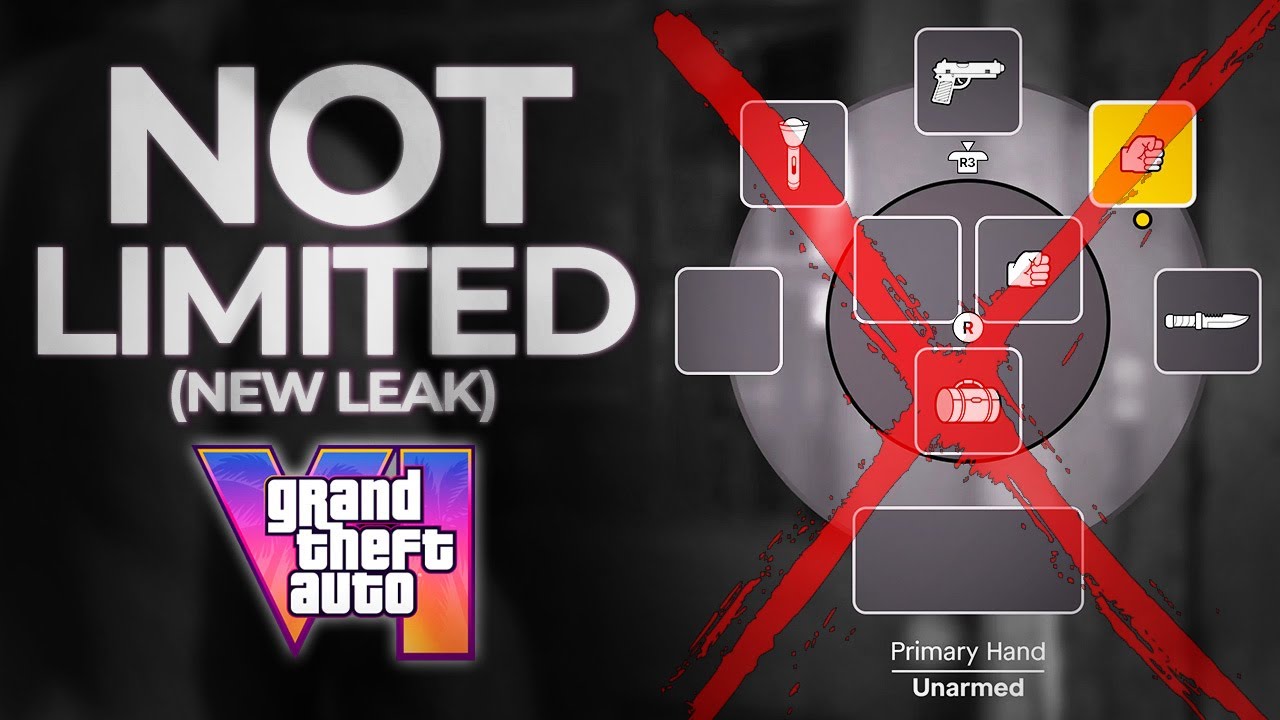 Rockstar SCRAPS Limited: колесо управления оружием для GTA 6?! (Новая утечка)