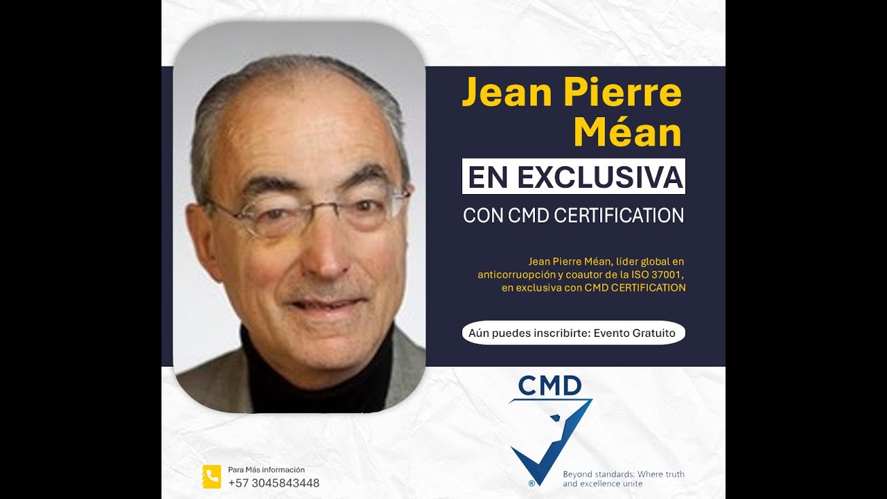Conferencia magistral exclusiva con el Dr. Jean Pierre Méan