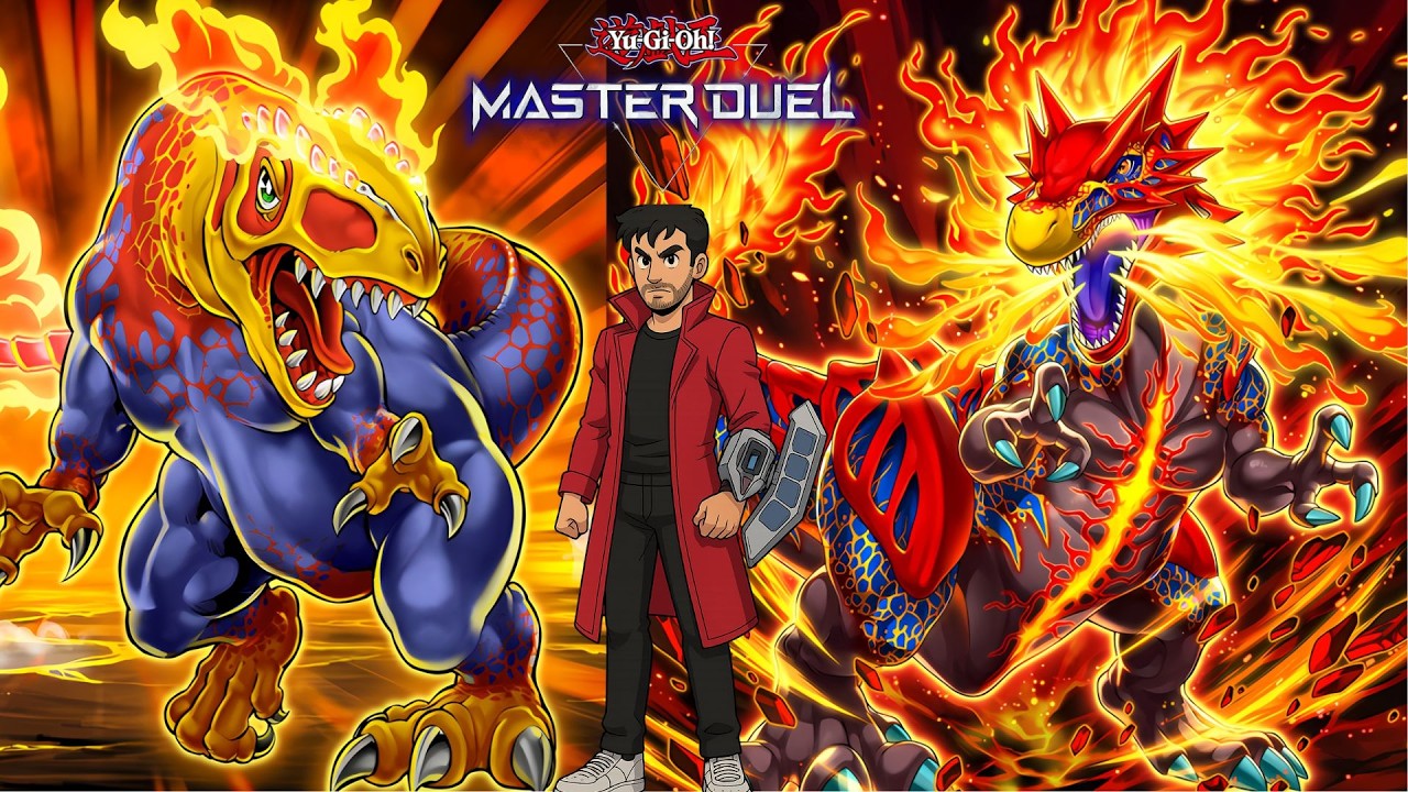 اللعب بدك Jurracs من ماستر٥ اماستر ١ | Yu-Gi.Oh Master Duel