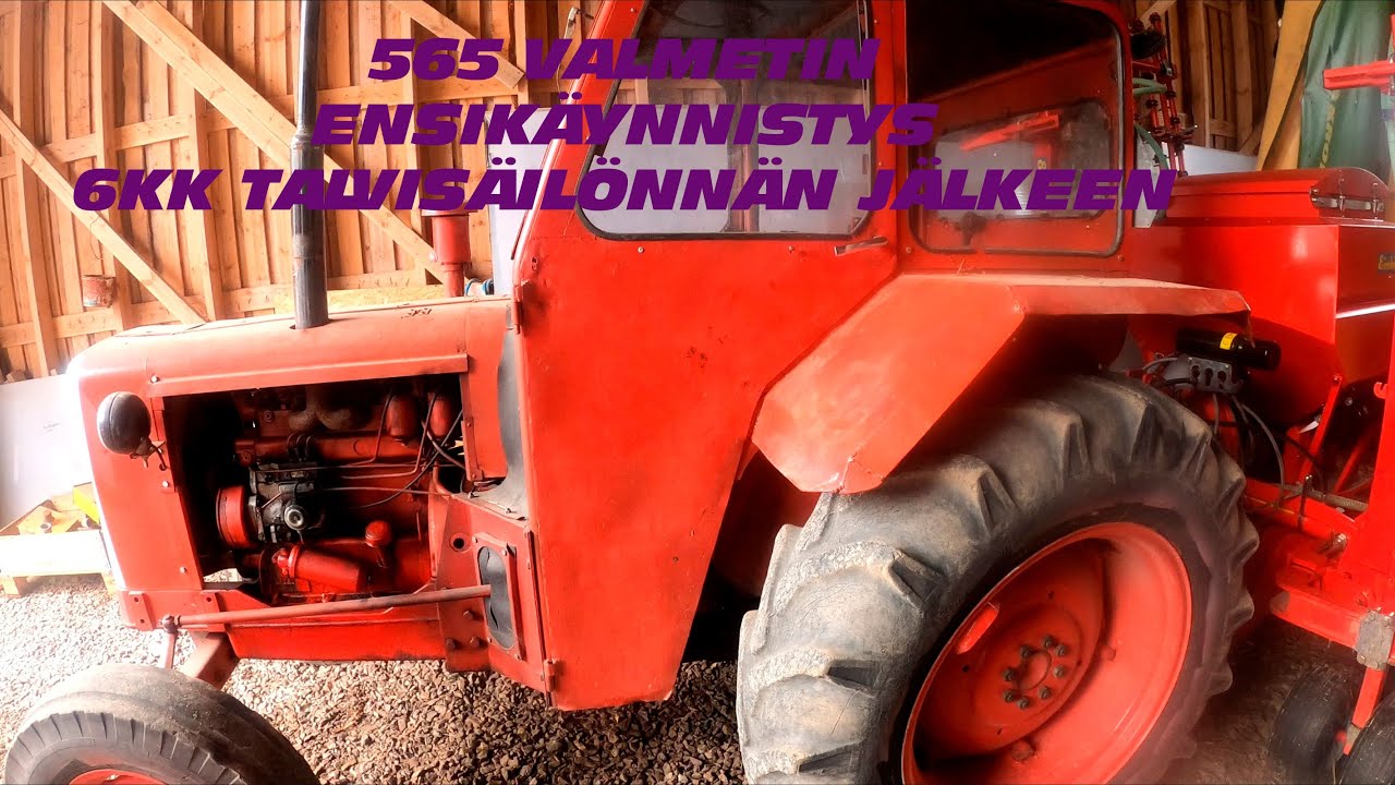 565 Valmetin ensi startti 6kk talviseisonnan jälkeen -  Lähteekö ilman apuja?