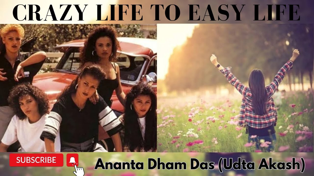 Crazy Life to Easy Life. With Ananta Dham Das Prabhu. @UdtaAkash