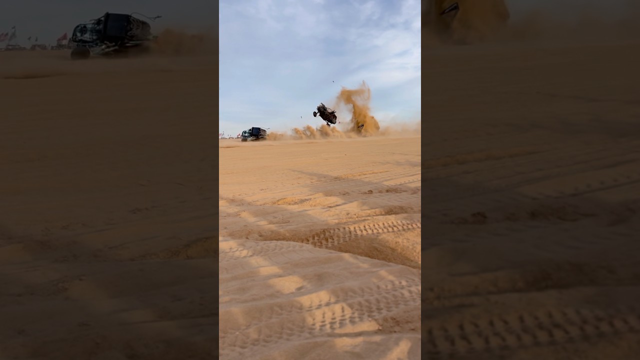 Massive Crash in Glamis