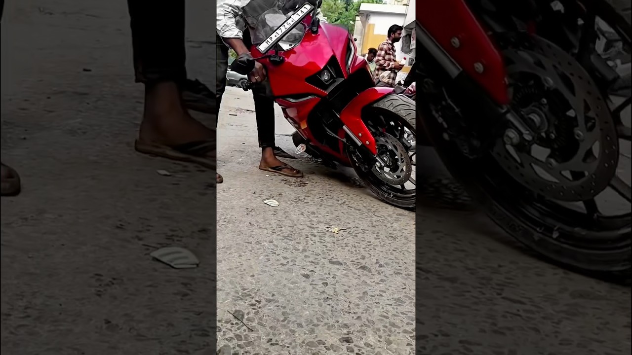 R15 crash guard installation🔥 #yamaha #r15 #installation #crash #guard #safety #biker #subscribe