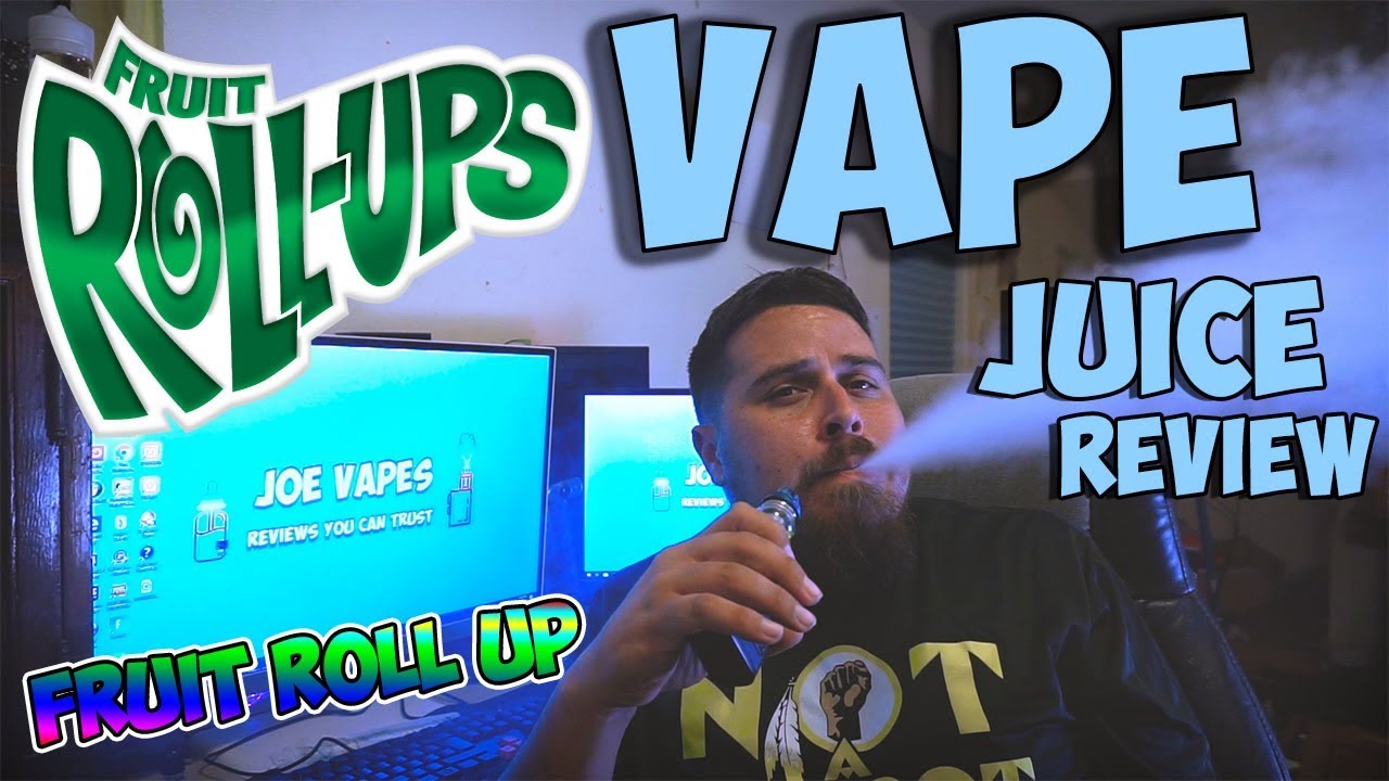 FRUIT ROLL UP - E-Juice Review - Vape Craft Inc - Candy flavor vape liquid