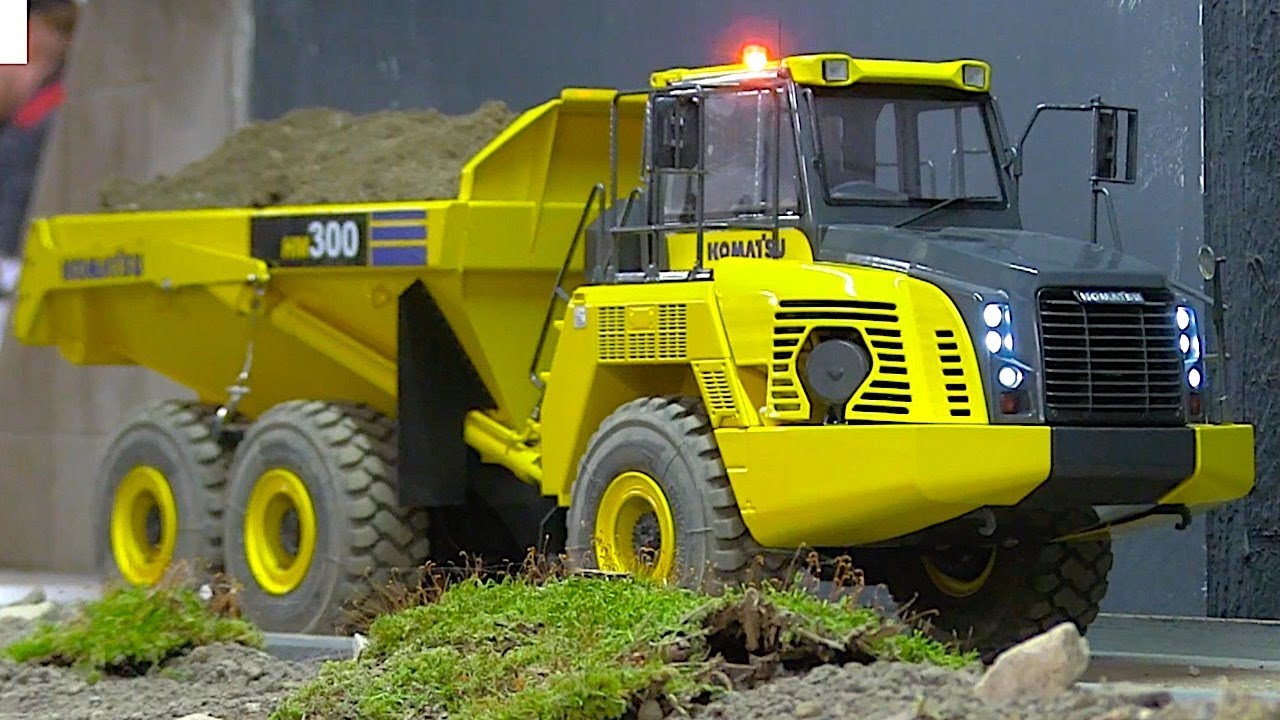 BEST OF RC CONSTRUCTION SITE ACTION I RC STONEBREAKER I RC TRUCK MEETING I