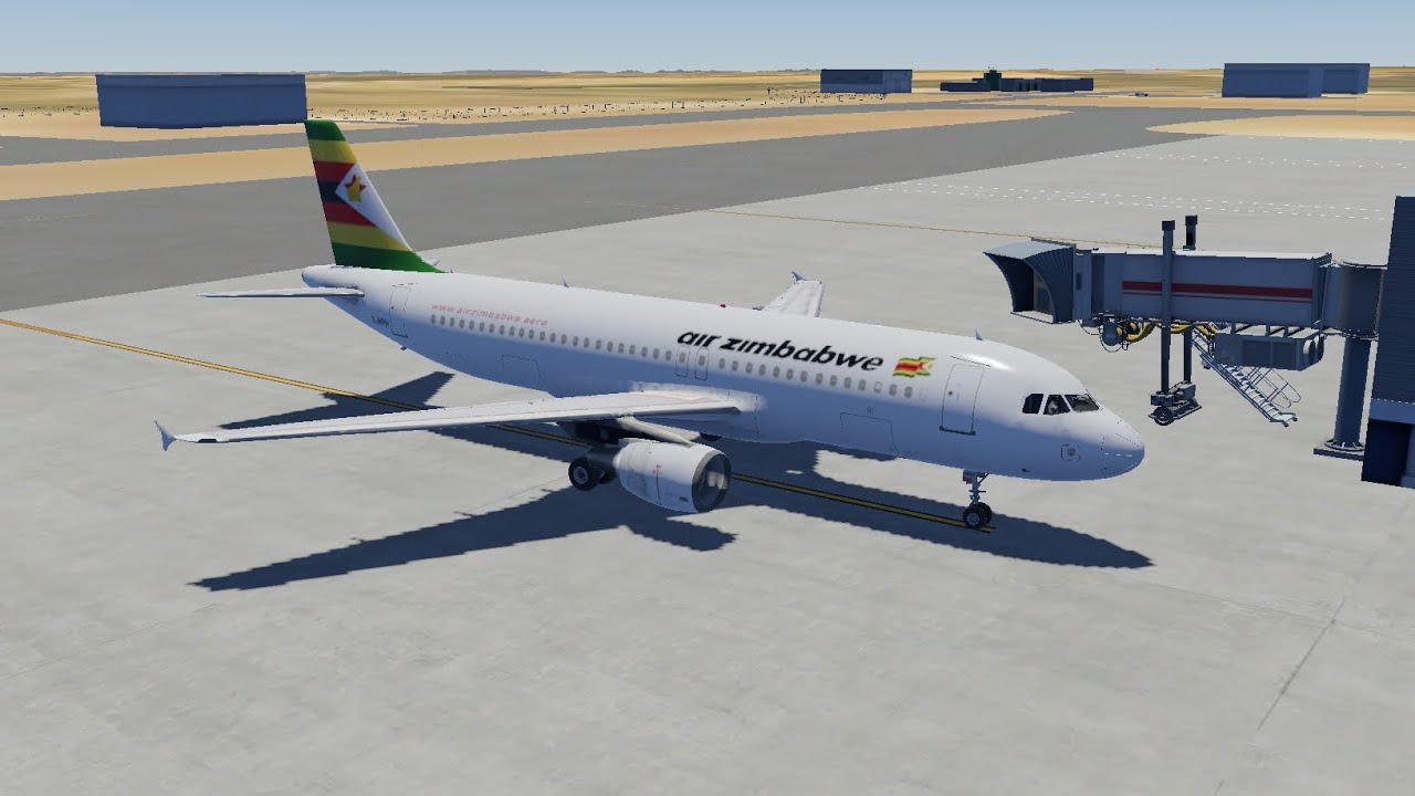 Air Zimbabwe (UM326) Airbus A320 Harare-Victoria Falls