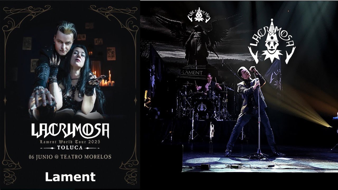 Lacrimosa - Lament - Live Toluca México 2025