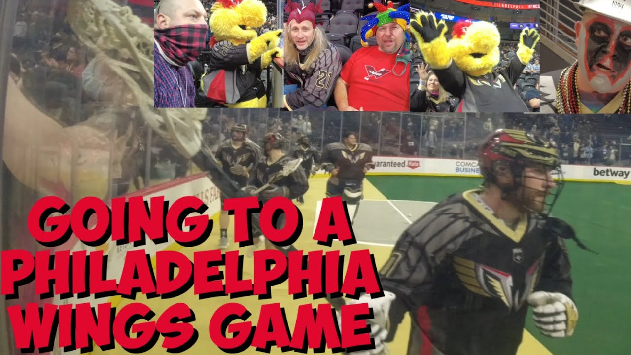 GOING TO A PHILADELPHIA WINGS GAME