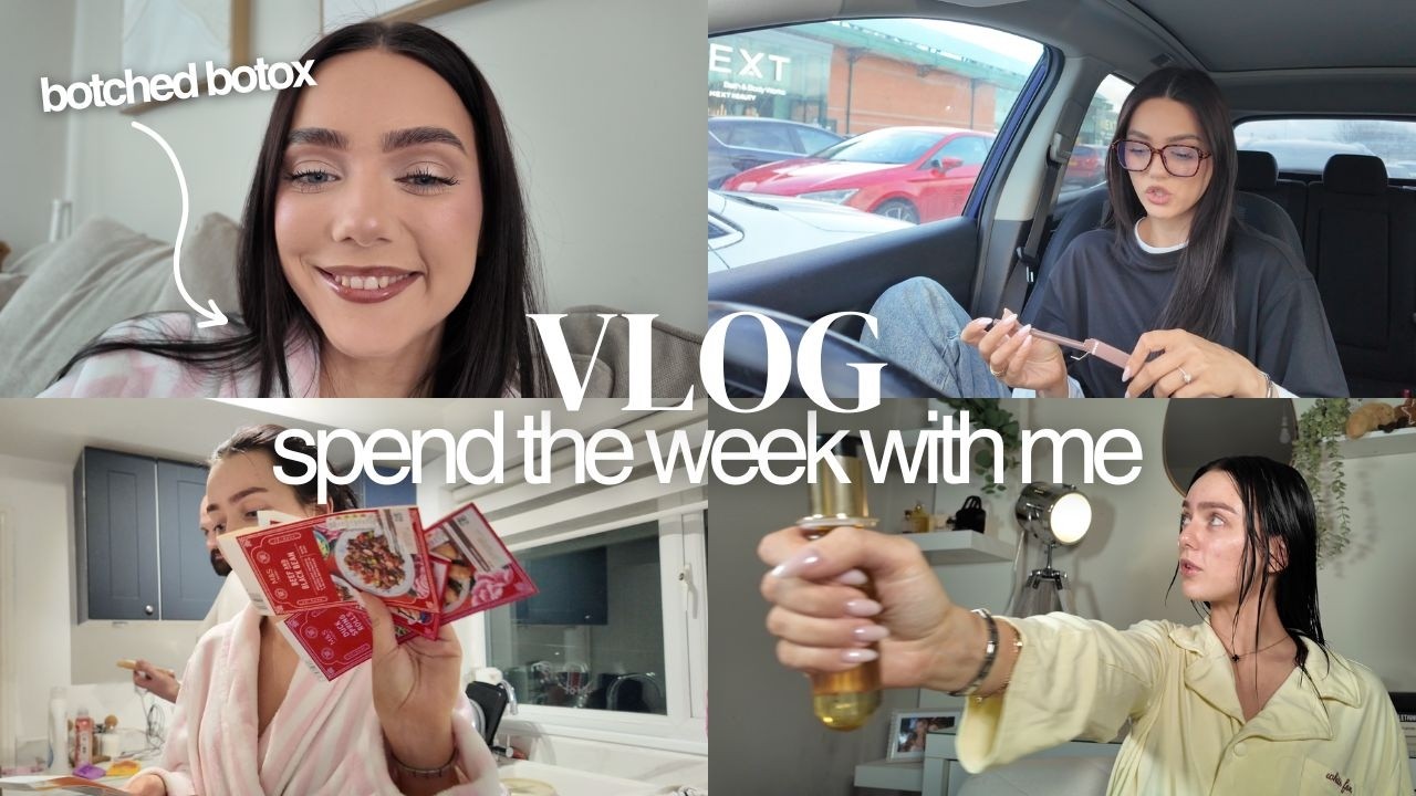 SPEND THE WEEK WITH ME ✨ BOTOX, SHOPPING + HOME LIFE | VLOG | Rhiain Hudson