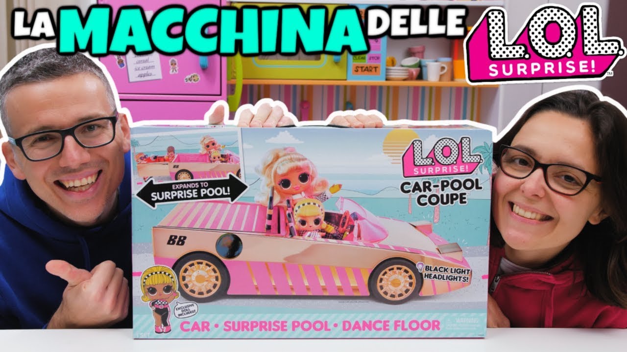 LA MACCHINA PISCINA delle LOL SURPRISE OMG: Anteprima Lights