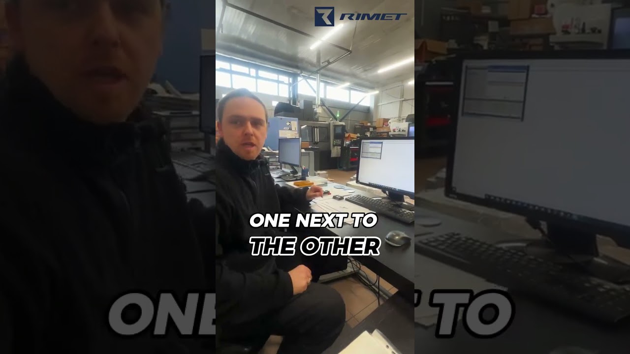 Zdalny wyświetlacz Haas przez VNC Viewer w firmie RIMET