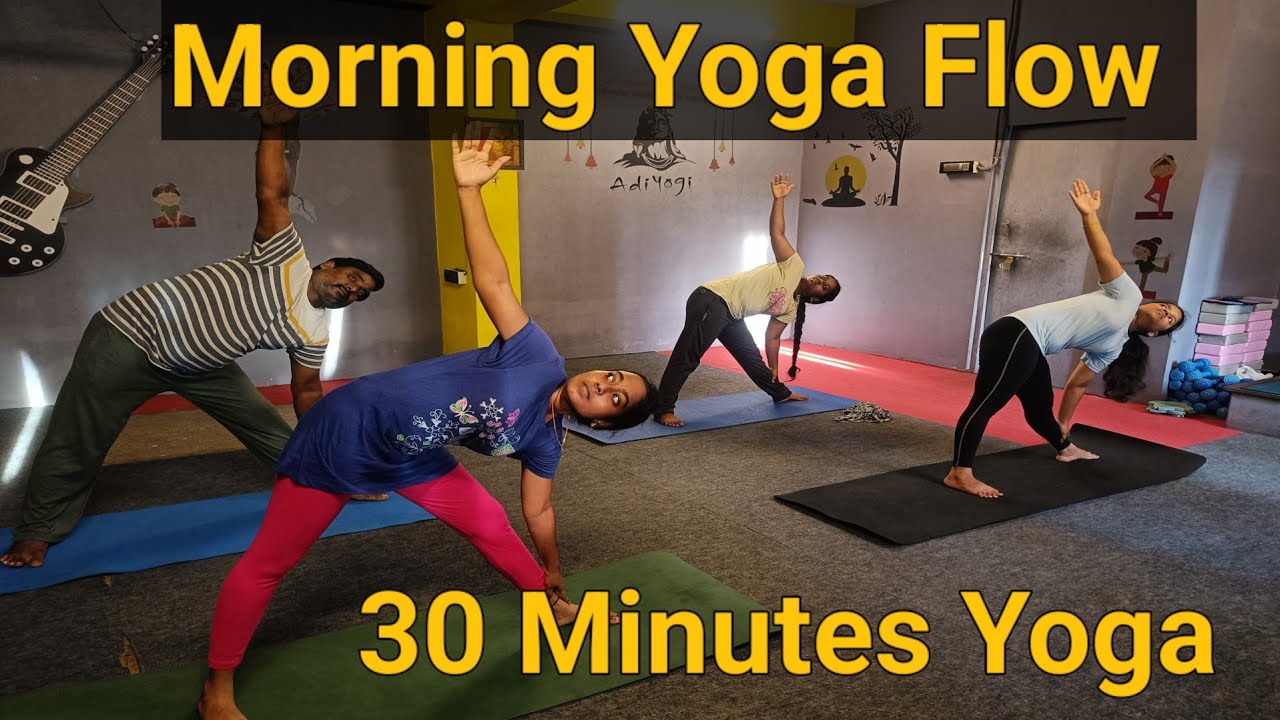 MORNING YOGA FLOW || MORNING YOGA STRETCH | YOGA EXERCISE 30 minutes