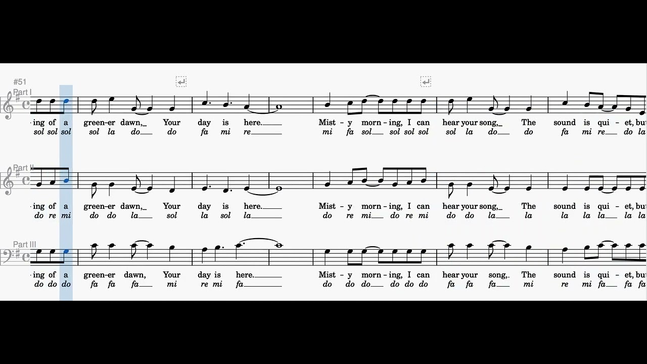 Part I - Misty Morning