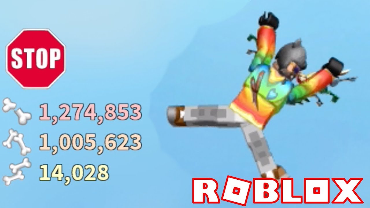 I BROKE OVER 1 MILLION BONES!! | Broken Bones IV | ROBLOX